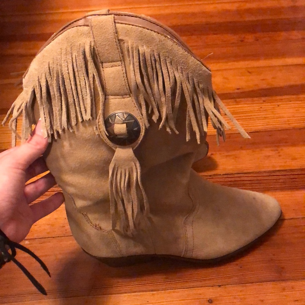 Fringe Cowboy Boots